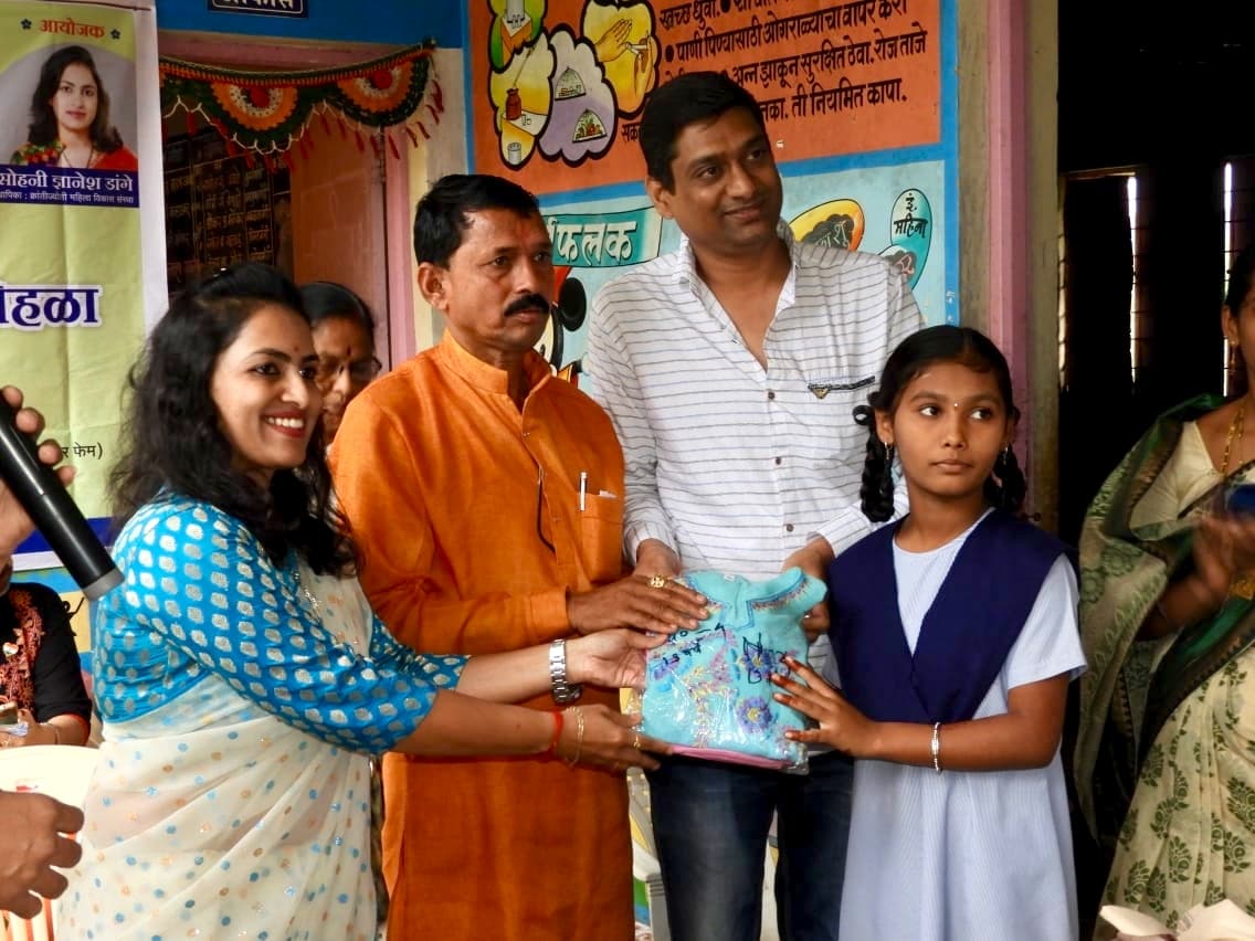 4. 15 August Independence Day Distribute New School Uniform In Rural Area-1