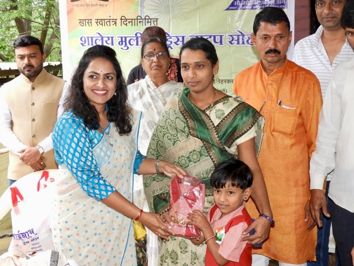 4. 15 August Independence Day Distribute New School Uniform In Rural Area-2